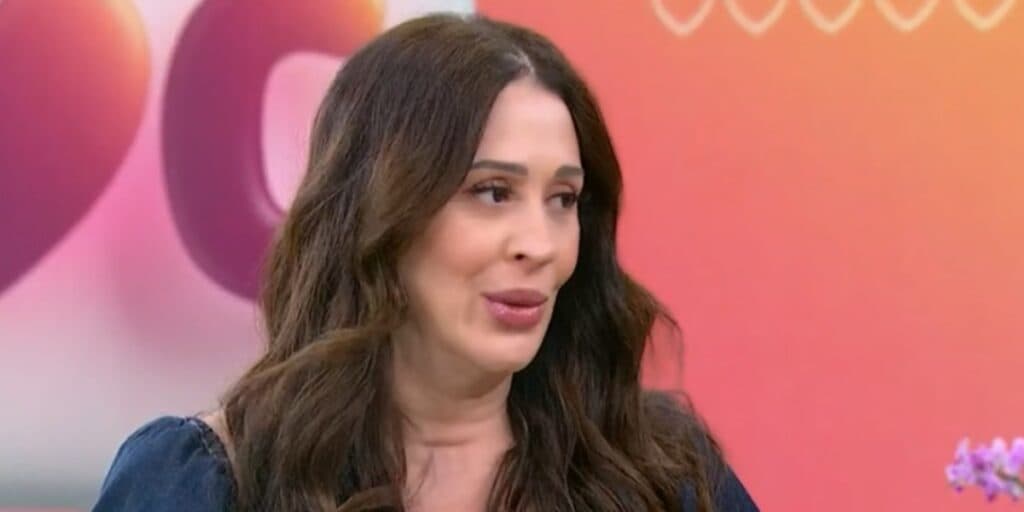 Claudia Raia no Mais Você (Foto: Reprodução / Globo) 