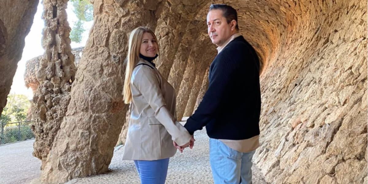 O artista ao lado da esposa - Foto: Reprodução O artista ao lado da esposa - Foto: Reprodução