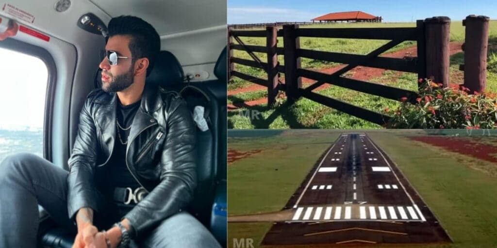 Criação de gados, aeroporto particular e R$270 milhões: a fazenda de Gusttavo Lima é a mais absurda