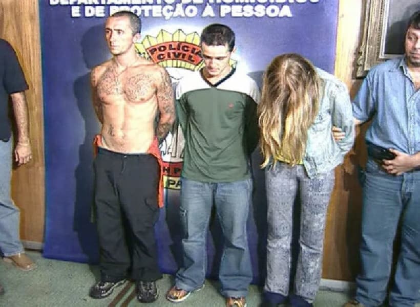 Suzane e os irmãos Cravinho (Foto: Divulgação)