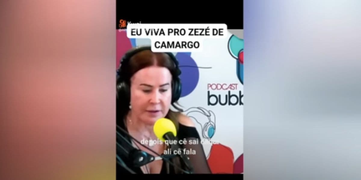Cleo expõe vídeo de Zilu revelando o que sofreu com Zezé Di Camargo (Foto: Reprodução / YouTube) Cleo expõe vídeo de Zilu revelando o que sofreu com Zezé Di Camargo (Foto: Reprodução / YouTube)