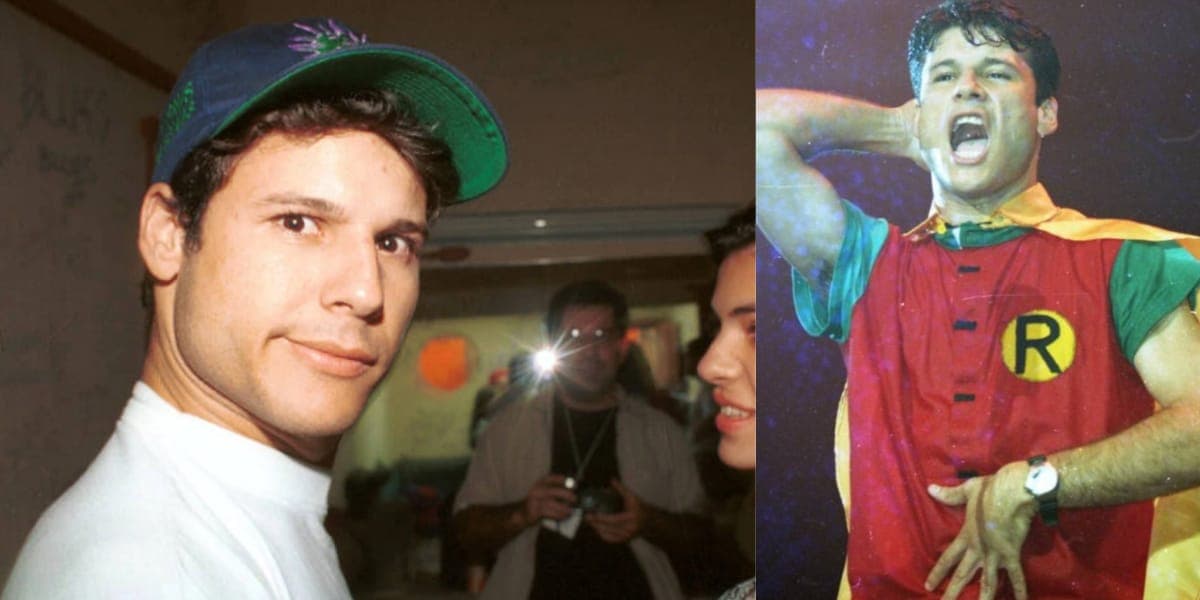 Dinho do Mamonas era um grande artista (Reprodução: Montagem TV Foco) Dinho do Mamonas era um grande artista (Reprodução: Montagem TV Foco)