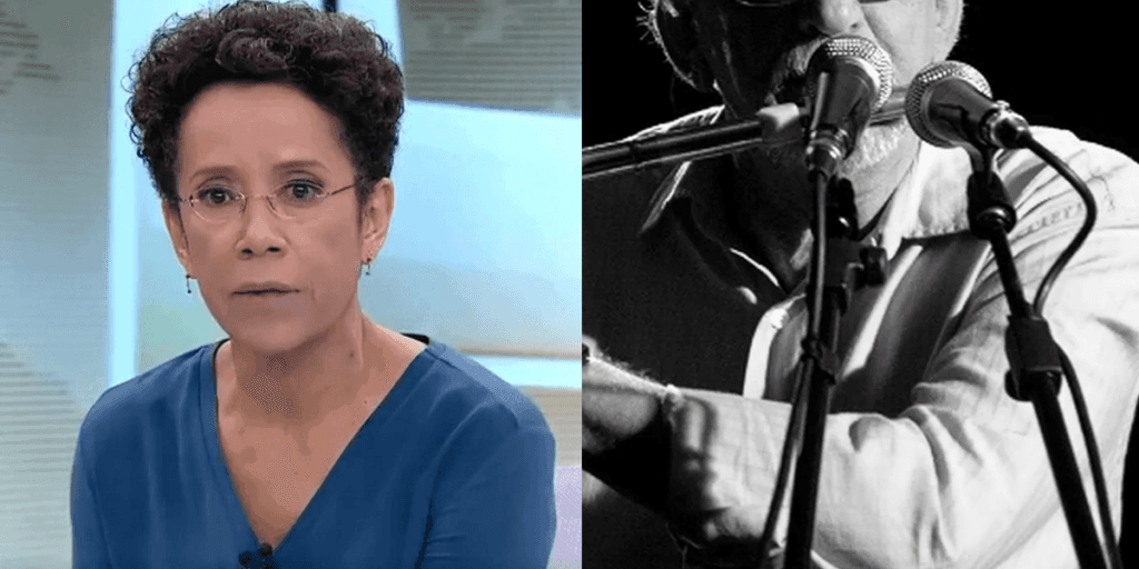 Sem Tralli, Zileide entra no Jornal Hoje e deixa Brasil em luto com morte de famoso cantor