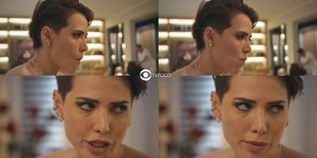 Todas as Flores - Letícia Colin reage a sua própria personagem na trama: "Horrorosa" 