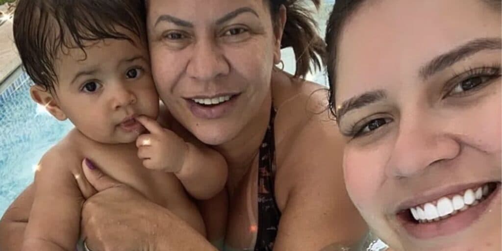 Filho de Marília Mendonça surge grande, idêntico à mãe e o que ele faz para avó é de fazer chorar