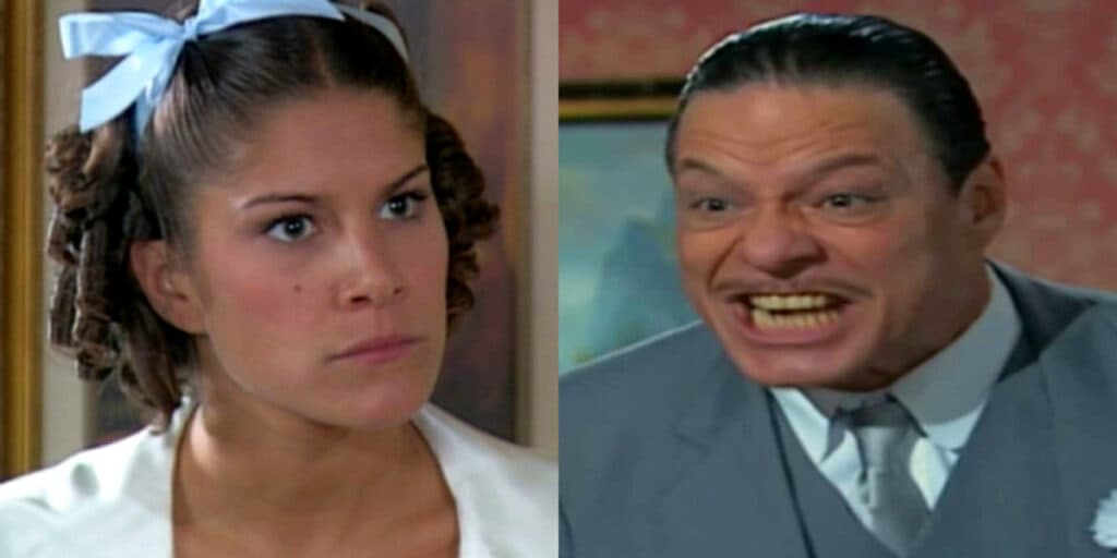 Chocolate com Pimenta - Terêncio escuta gemidos e faz flagrante de Olga agarrando garanhão