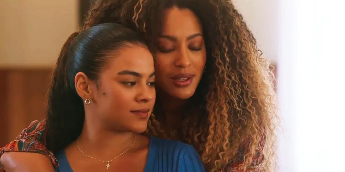 Sol e Jenifer da novela Vai na Fé Sol e Jenifer da novela Vai na Fé