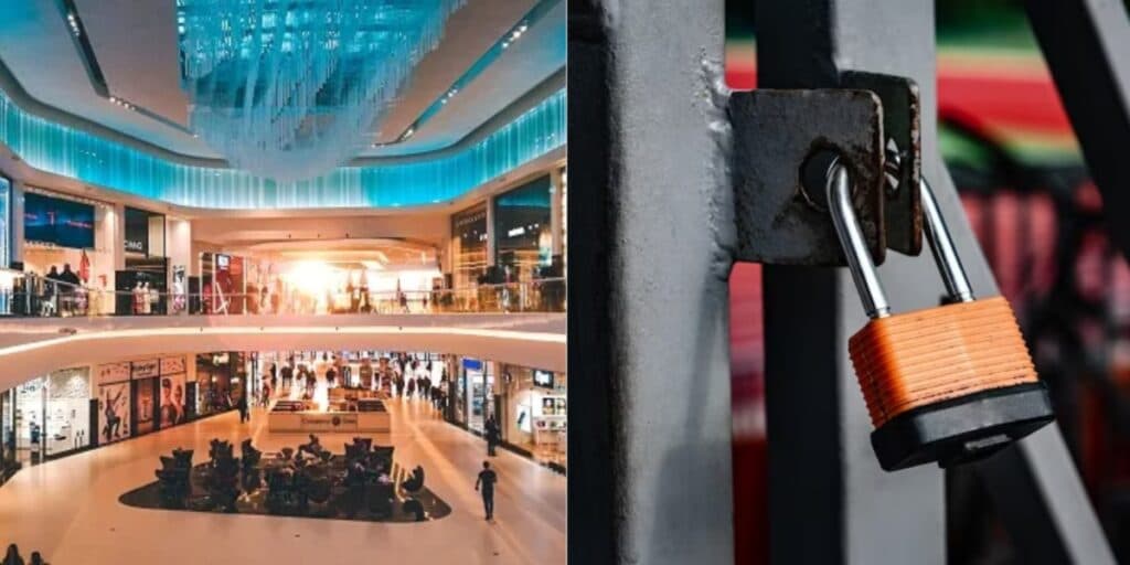 Lojas fechadas e funcionários obrigados a sair: O encerramento de atividades de shopping gigante após anos