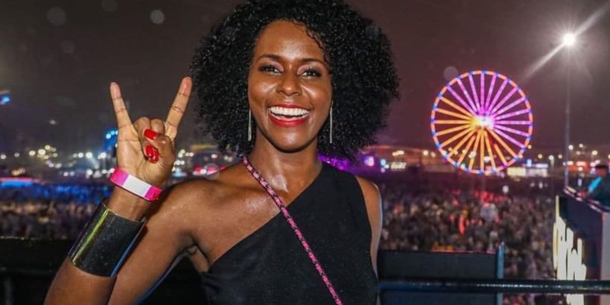 Maju Coutinho em show (Foto: Instagram / Globo) Maju Coutinho em show (Foto: Instagram / Globo)