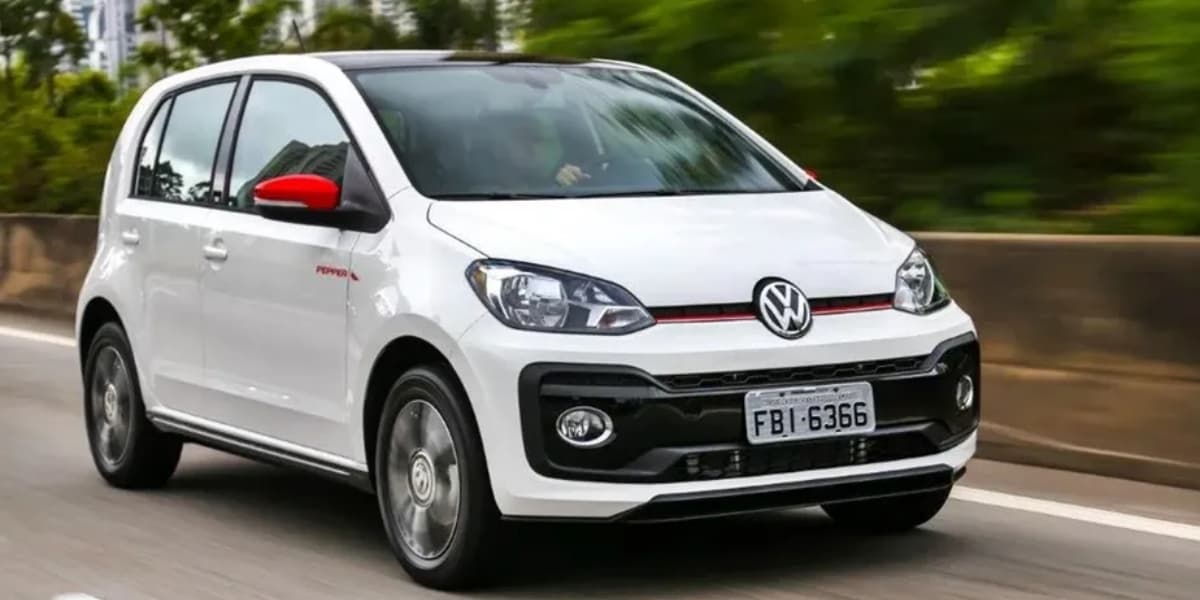 Up! ficou sete anos no mercado (Foto: Divulgação/Volkswagen) Up! ficou sete anos no mercado (Foto: Divulgação/Volkswagen)