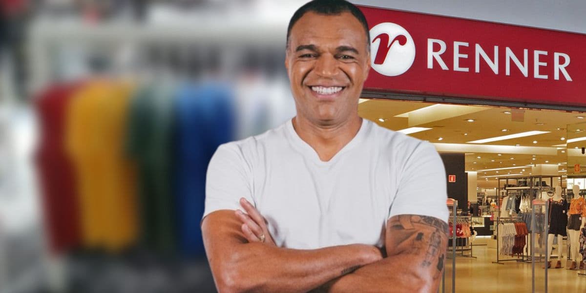 Denílson é dona de empresa rival da Renner (Foto: Reprodução / Internet / Montagem TV Foco) Denílson é dona de empresa rival da Renner (Foto: Reprodução / Internet / Montagem TV Foco)