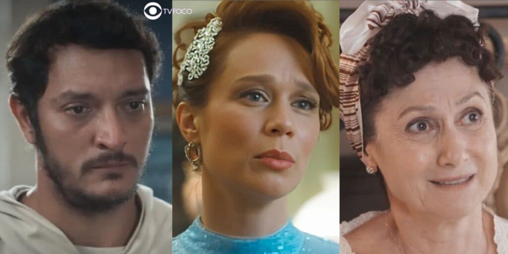 Amor Perfeito - Frei João abandona a batina, Gilda é enganada e Cândida descobre que Júlio é filho de Anselmo