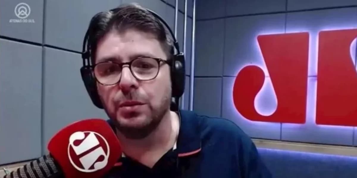 Jovem Pan News demitiu Milton de Oliveira Júnior por apoio a atos golpistas (Foto: Reprodução/YouTube) Jovem Pan News demitiu Milton de Oliveira Júnior por apoio a atos golpistas (Foto: Reprodução/YouTube)