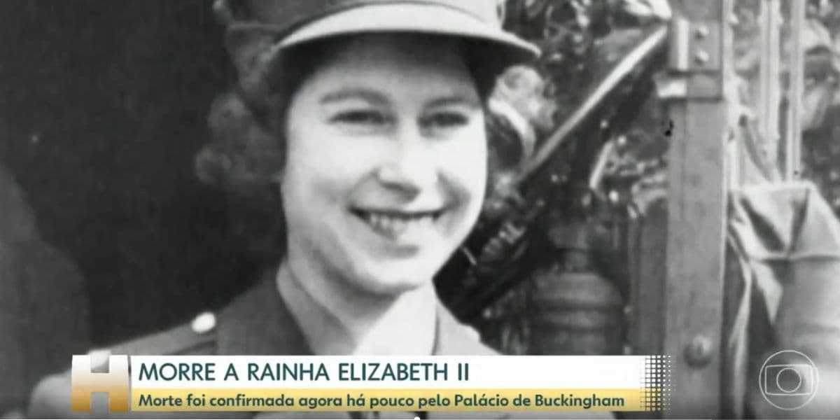 Rainha Elizabeth II (Foto: Reprodução / Jornal Hoje da Globo) Rainha Elizabeth II (Foto: Reprodução / Jornal Hoje da Globo)