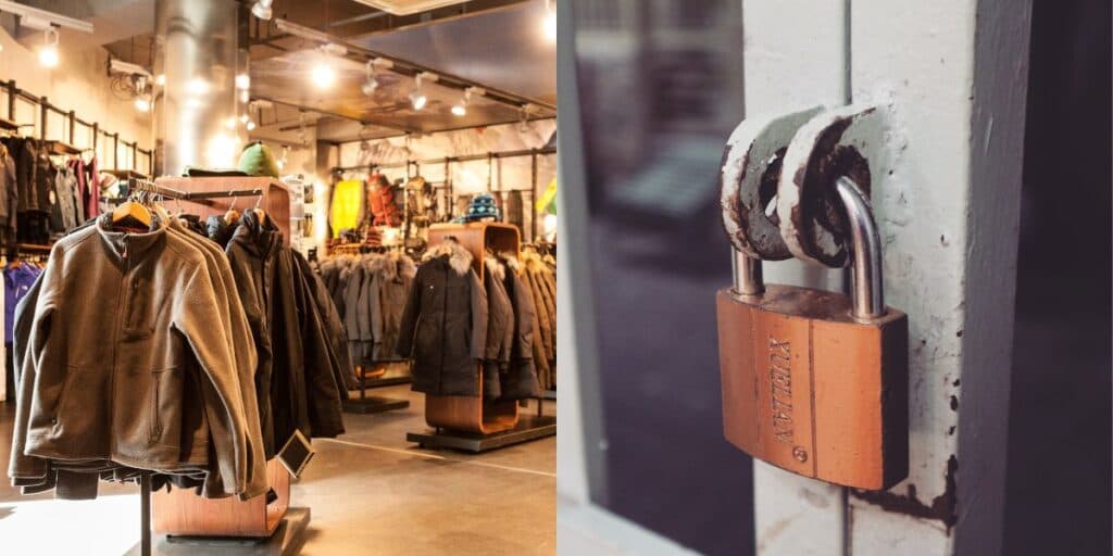 Todas as lojas fechadas e encerramento das atividades: 3 marcas tradicionais de roupas vão à falência