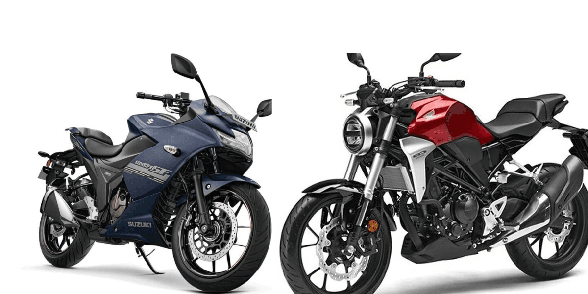 Gixxer 250 e Honda CB 300R (Foto: Internet) Gixxer 250 e Honda CB 300R (Foto: Internet)