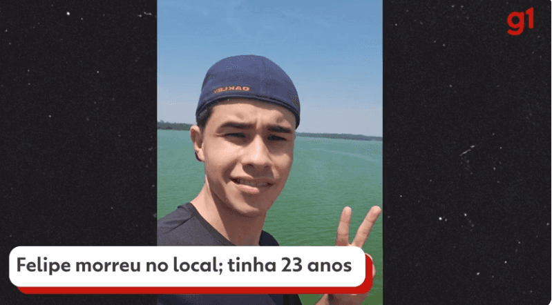 Felipe Cesário da Silva (Foto Reprodução/G1) Felipe Cesário da Silva (Foto Reprodução/G1)