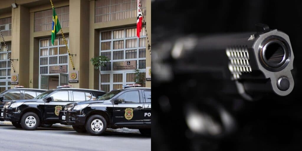 Urgente, sangue por todo o veículo: Homem morre após levar tiro dentro do próprio carro em estacionamento