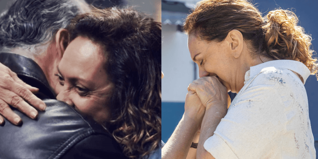 Terra e Paixão: Casada e sem pudor, Agatha coloca "chifre" em Antônio e faz amor com outra