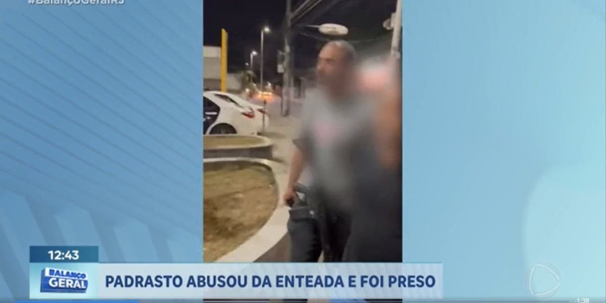 Padrasto é preso por estuprar enteada após a mãe da vítima ter sofrido AVC - Foto: Record Padrasto é preso por estuprar enteada após a mãe da vítima ter sofrido AVC - Foto: Record