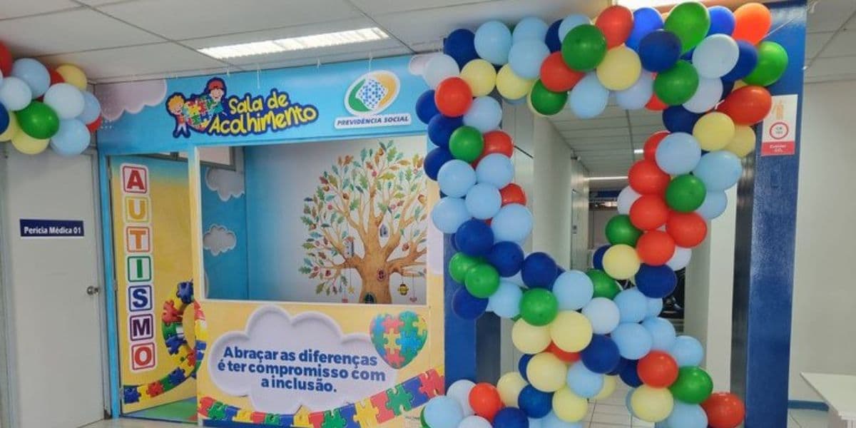 Sala especial para as crianças com Transtorno Espectro Autista (Reprodução: Internet) Sala especial para as crianças com Transtorno Espectro Autista (Reprodução: Internet)