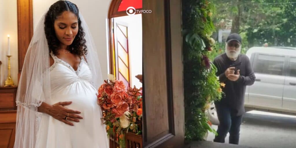 Sem nenhum pudor: Antônio foge da cadeia e invade igreja às pressas para matar Aline de vez em Terra e Paixão