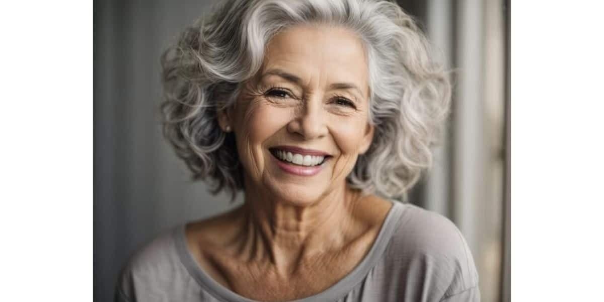 Idosa com o cabelo médio (Foto: Reprodução / Freepik) Idosa com o cabelo médio (Foto: Reprodução / Freepik)