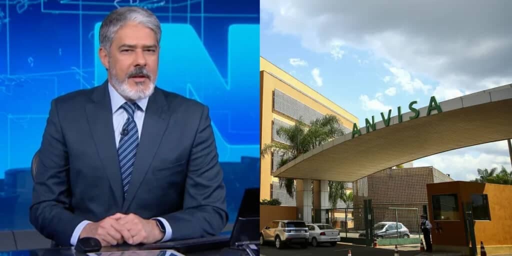 Alerta máximo: Bonner paralisa JN com decreto da ANVISA e proibição de produto nº1 dos brasileiros