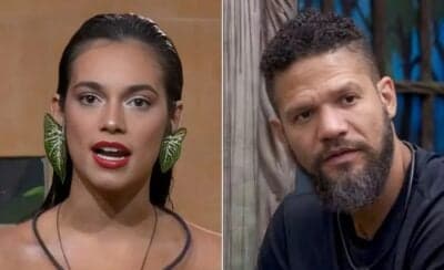 Alane Dias e Juninho tiveram embate no BBB24 (Foto: Reprodução / Globo) Alane Dias e Juninho tiveram embate no BBB24 (Foto: Reprodução / Globo)