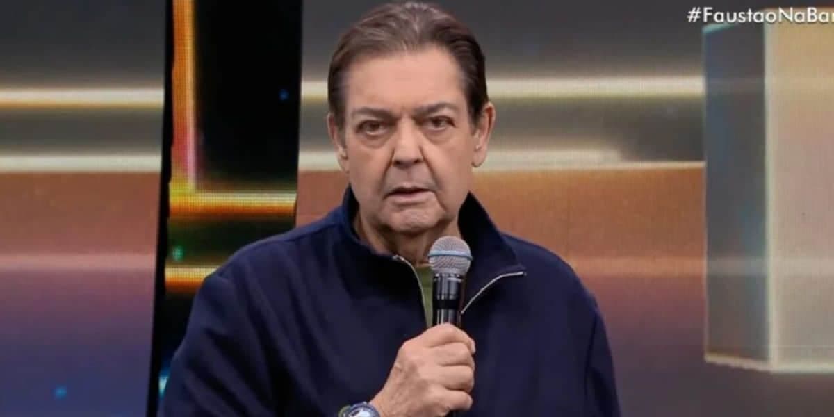 Faustão está com 73 anos de idade (Reprodução: Band) Faustão está com 73 anos de idade (Reprodução: Band)