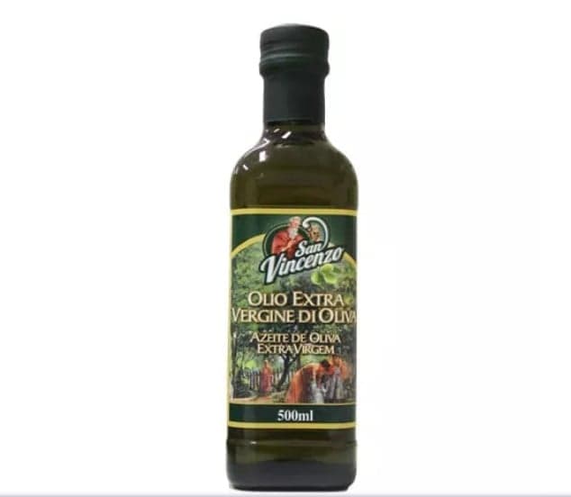Azeite de Oliva Extravirgem, marca Vincenzo (Foto: Reprodução / Google Shopping) Azeite de Oliva Extravirgem, marca Vincenzo (Foto: Reprodução / Google Shopping)