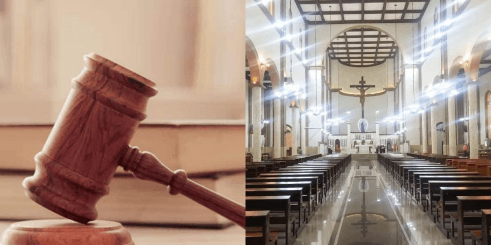 Nova lei e igreja - foto: TV Foco Nova lei e igreja - foto: TV Foco