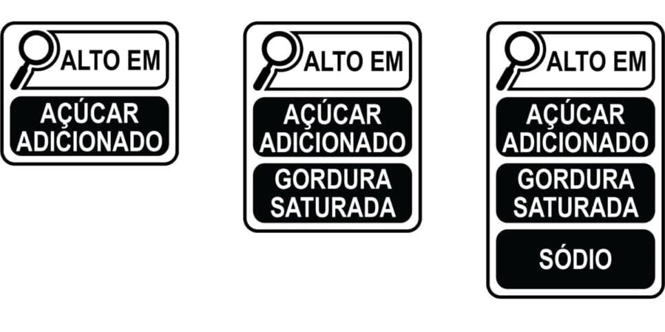 Os rótulos precisam conter esses alertas (Reprodução: Internet) Os rótulos precisam conter esses alertas (Reprodução: Internet)