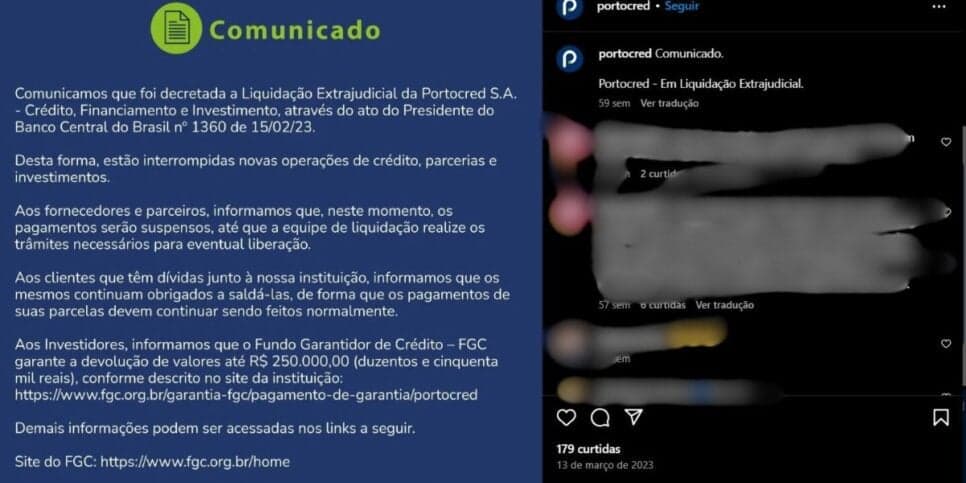 Anúncio do banco (Reprodução/Instagram)