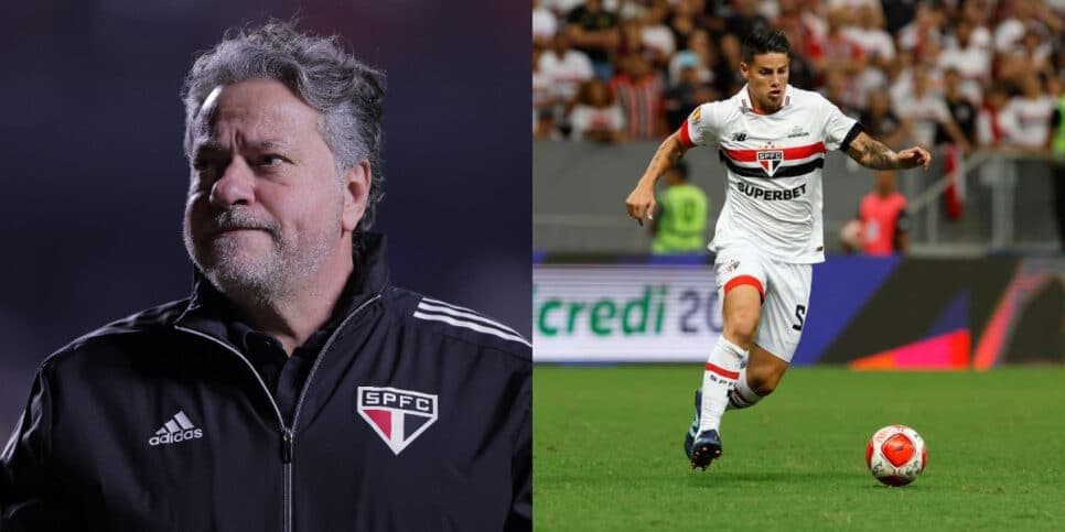 R$ 1 milhão por mês: São Paulo dá rasteira no Palmeiras e Flamengo e escolhe substituto de James Rodríguez