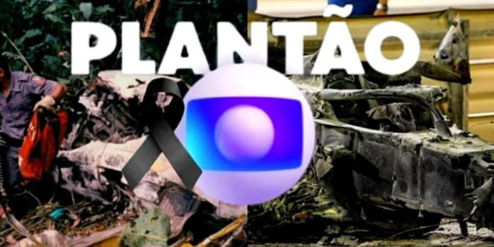 Queda de avião e tragédia: A paralisação da Globo com plantões urgentes para confirmar 3 mortes irreparáveis