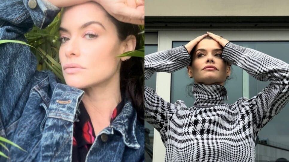 Na lista de globais ateus, Alinne Moraes se posicionou abertamente a jornalistas (Fotos: Reprodução/ Instagram/ Montagem TV Foco) Na lista de globais ateus, Alinne Moraes se posicionou abertamente a jornalistas (Fotos: Reprodução/ Instagram/ Montagem TV Foco)