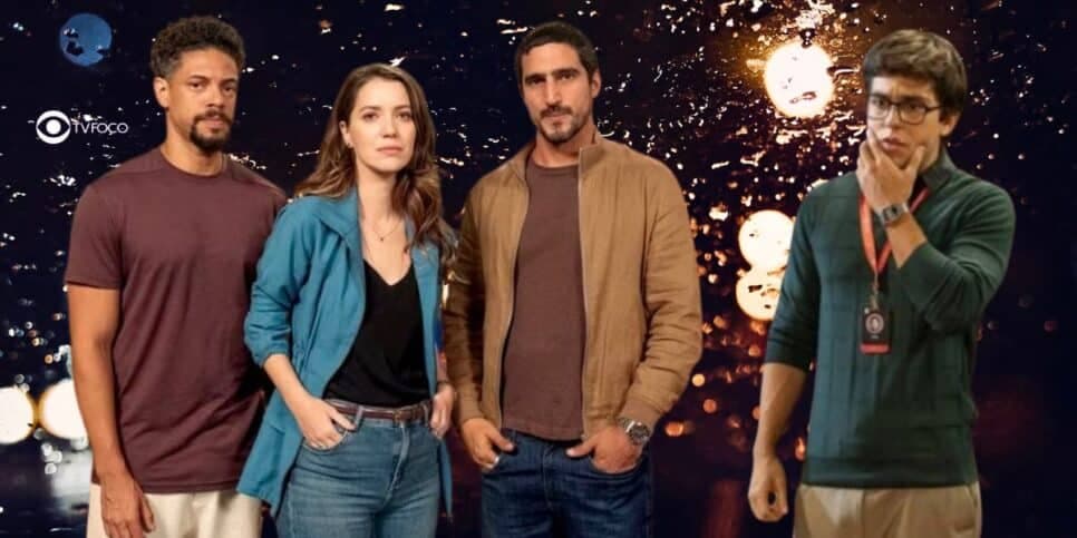 Léo, Vênus, Tom e Guto em Família é Tudo (Foto: Reprodução / Globo / Montagem TV Foco) Léo, Vênus, Tom e Guto em Família é Tudo (Foto: Reprodução / Globo / Montagem TV Foco)