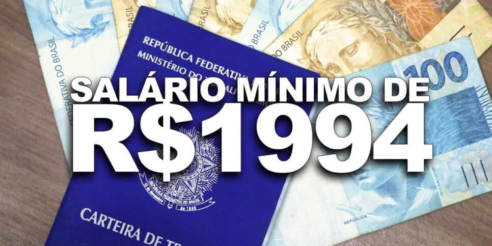 Salário mínimo de R$1994 (Foto: Reprodução, Montagem - TV Foco) Salário mínimo de R$1994 (Foto: Reprodução, Montagem - TV Foco)