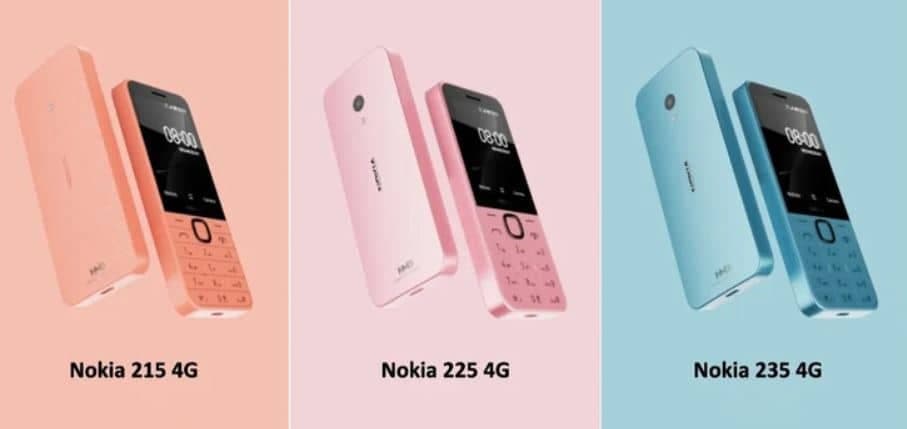 Nokia, atualizou sua linha com 3 novos feature phones Nokia, atualizou sua linha com 3 novos feature phones