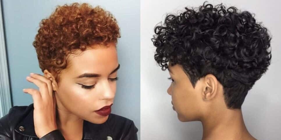Pixie cut em cabelo cacheado (Foto: Reprodução/ Internet) Pixie cut em cabelo cacheado (Foto: Reprodução/ Internet)