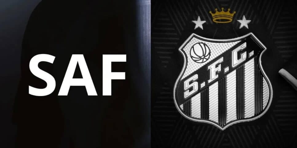 SAF - Santos (Foto: Reprodução, Montagem - TV Foco) SAF - Santos (Foto: Reprodução, Montagem - TV Foco)