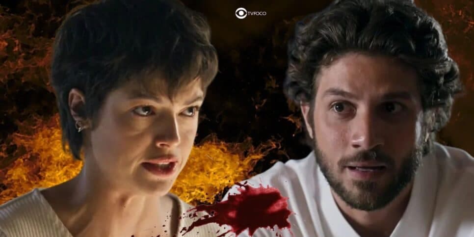 Luma e Mavi em guerra em Mania de Você (Foto: Reprodução / Globo / Montagem TV Foco) Luma e Mavi em guerra em Mania de Você (Foto: Reprodução / Globo / Montagem TV Foco)