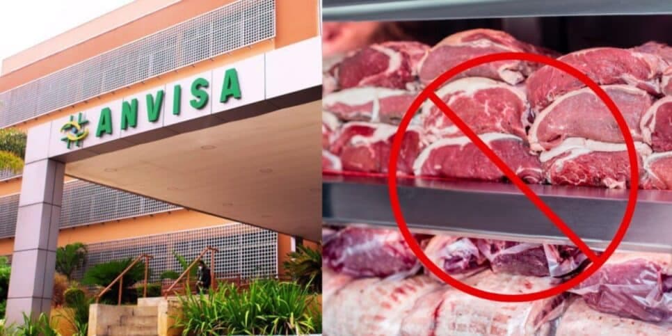1 tonelada de carne PODRE: Anvisa faz interdição contra mercado popular às pressas