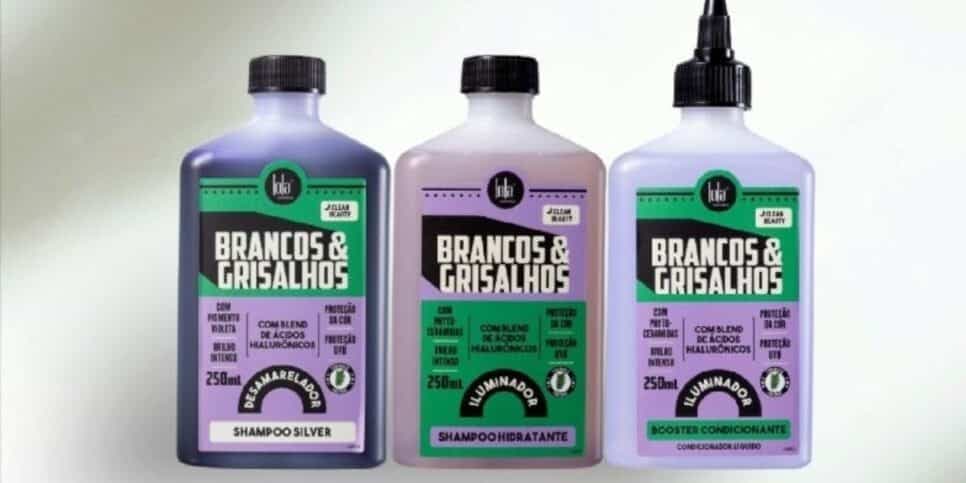 Kit Lola Cosmetics Brancos & Grisalhos Trio Kit Lola Cosmetics Brancos & Grisalhos Trio