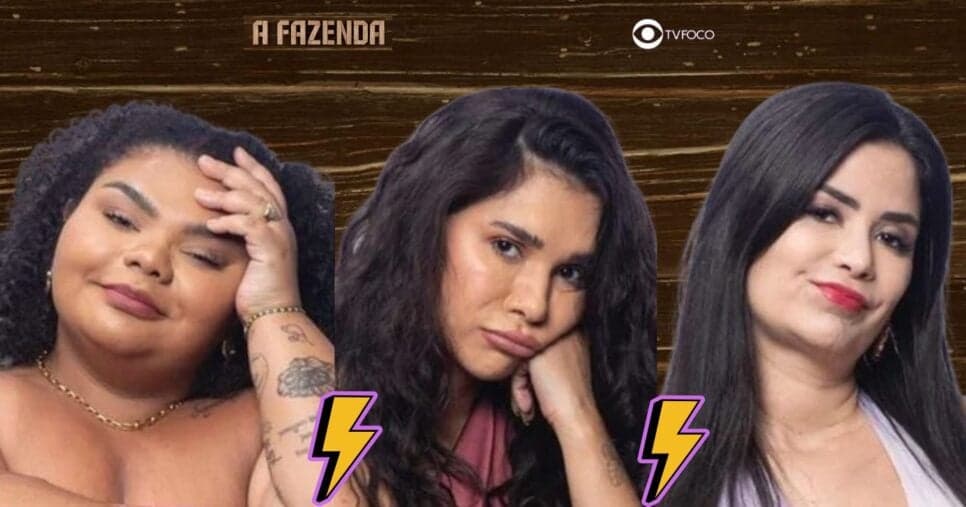 Enquete A Fazenda 16 - Flora, Gizelly e Vanessa estão na roça: Votação aponta indecisão entre aliadas