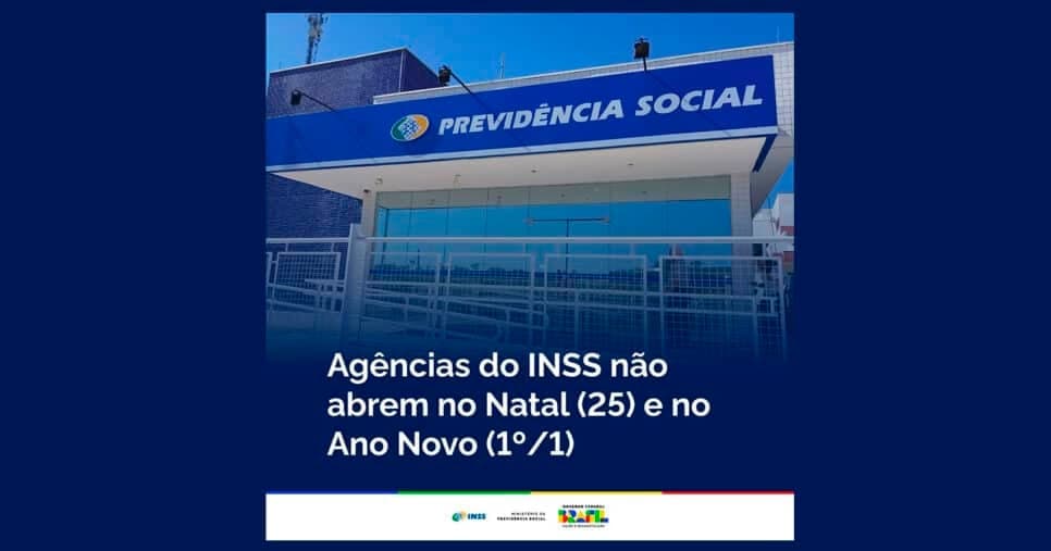 Comunicado do INSS sobre funcionamento das agências (Foto: Reprodução - Instagram) Comunicado do INSS sobre funcionamento das agências (Foto: Reprodução - Instagram)