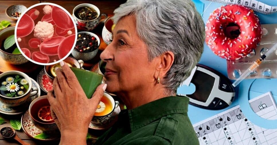 Sugam todo o açúcar do sangue: 4 Chás poderosos e baratinhos ajudam a exterminar a diabetes dos 60+