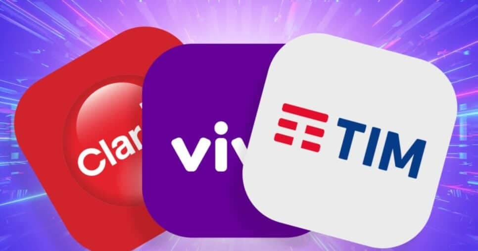 Claro / Vivo / Tim - Montagem: TVFOCO