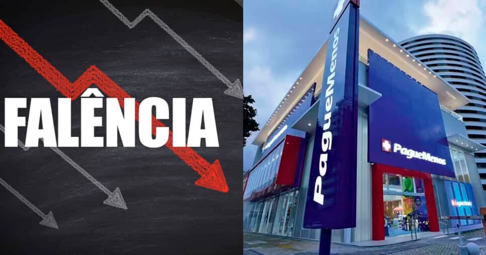 Falência e ADEUS: Farmácia rival n°1 da Pague Menos tem portas lacradas e clientes sem chão